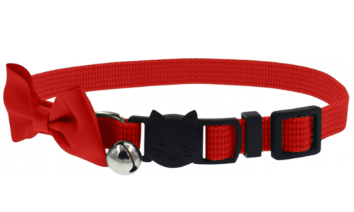 Stylish Bow Breakaway Cat Collar