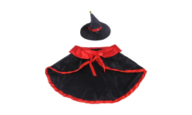 Dog Vampire Costume 2-in-1 set for Halloween