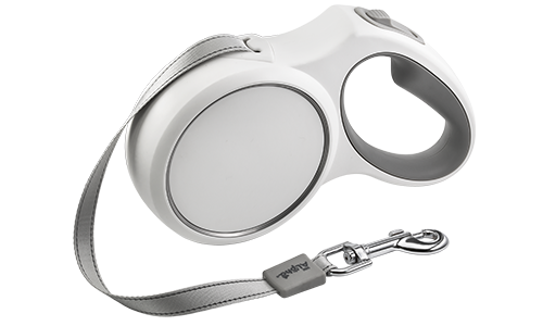 Reflective Nylon Retractable Dog Leash