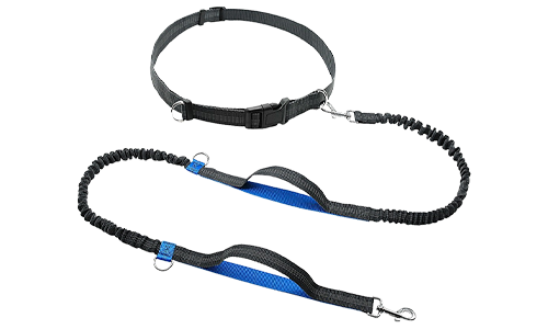 Hands Free Running Retractable Dog Leash