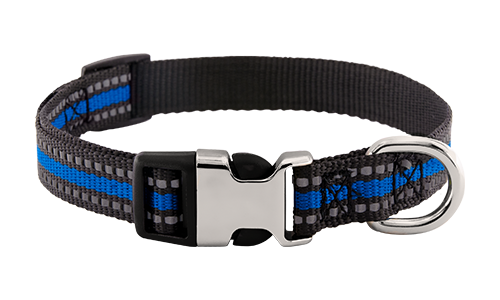 Reflective Dog Collar with Buckle