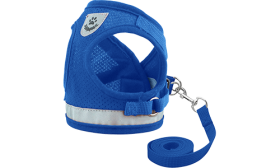Reflective Cat Harness Vest with Matching Leash