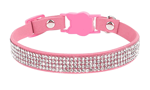 Luxury Breakaway Cat Collar with Crystals