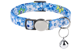 Breakaway Cat Collar with Metalic Buckle