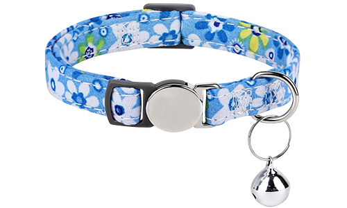 Breakaway Cat Collar with Metalic Buckle