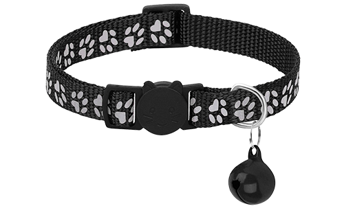 Paw-pattern Breakaway Cat Collar