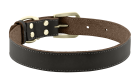 Luxury Genuine Leather Dog Collar