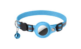 Reflective Breakaway Cat Collar with AirTag Holder