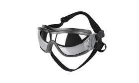 UV-Protection Dog Sunglasses with Adjustable Straps - Windproof and Waterproof