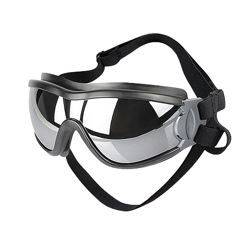 UV-Protection Dog Sunglasses with Adjustable Straps - Windproof and Waterproof