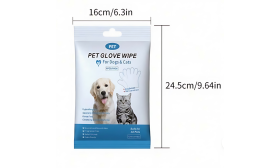 Hypoallergenic Cleaning Wipes for Dogs & Cats (6pcs/pack)