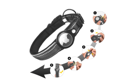 Reflective Airtag Dog Collar