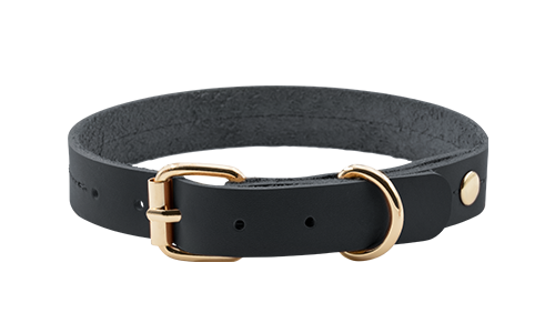 High-end Genuine Leather Dog Collar